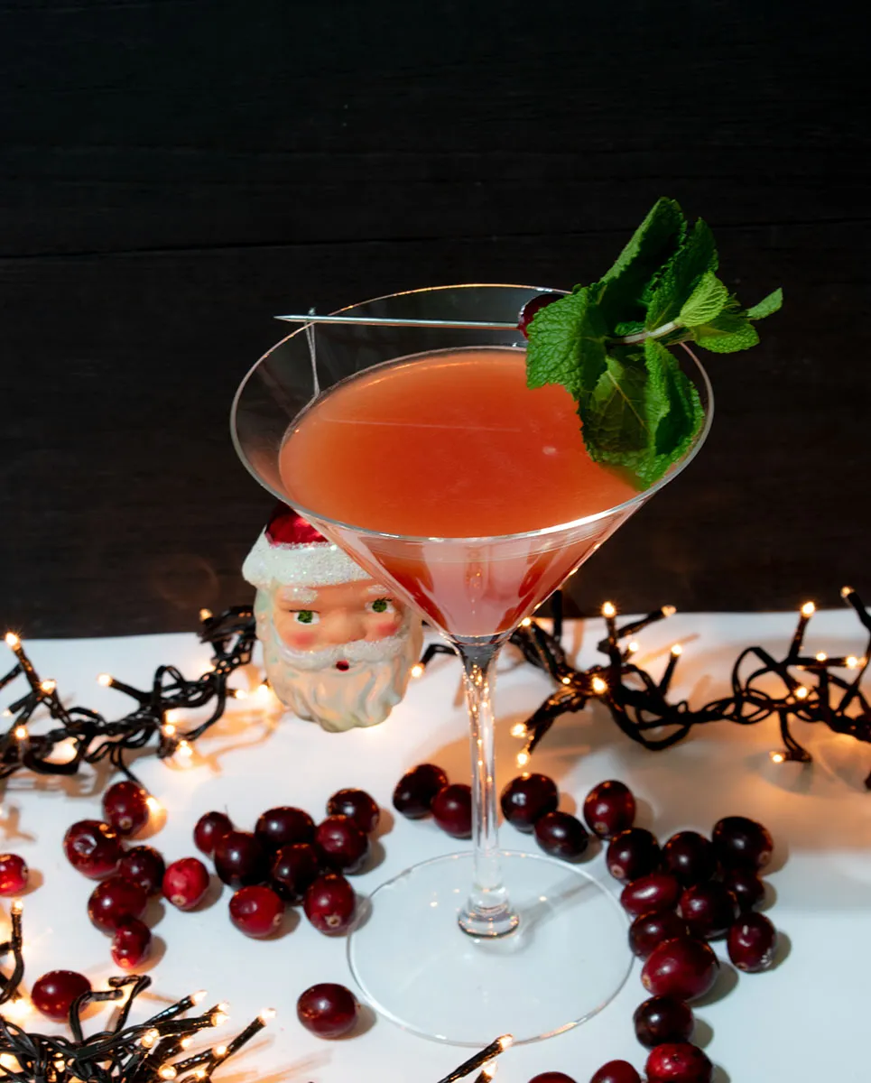 Spiced Santa cocktail