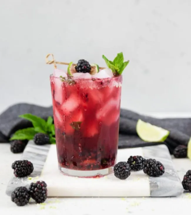 Blackberry Bourbon Smash