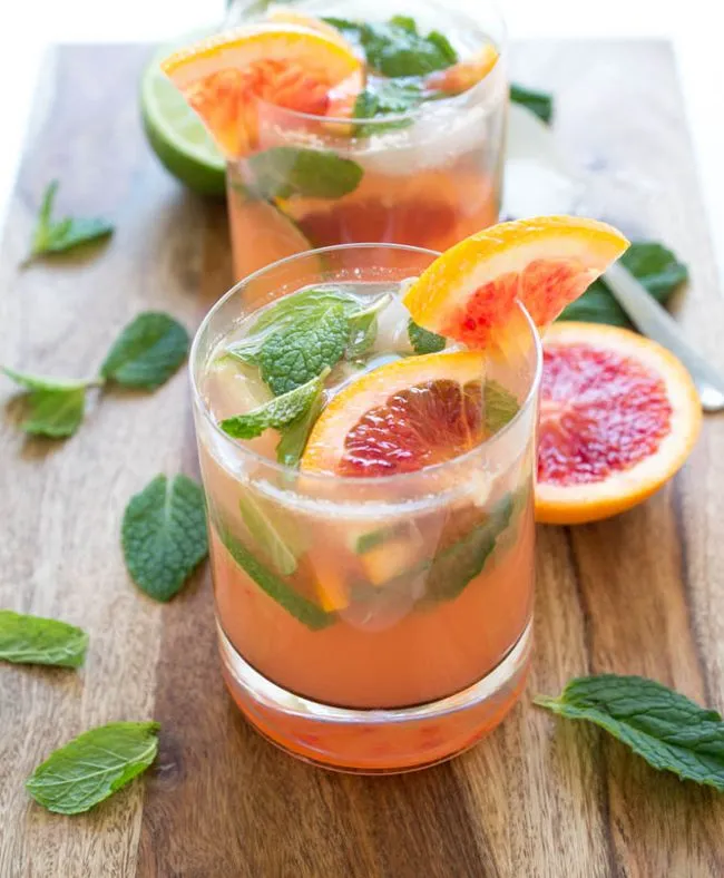 Blood Orange Mojito