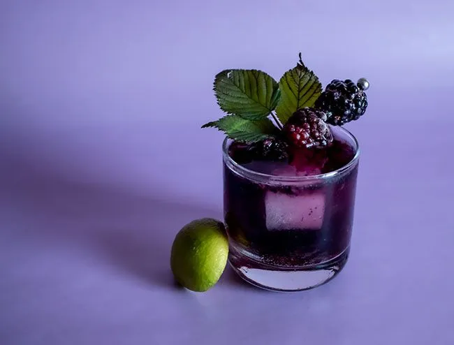 Mezcal Blackberry Smash
