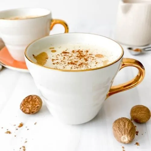 Spiked White Hot Chocolate