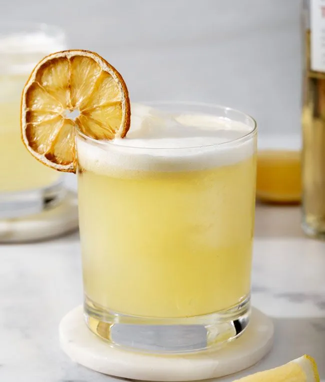 Yuzu Whiskey Sour